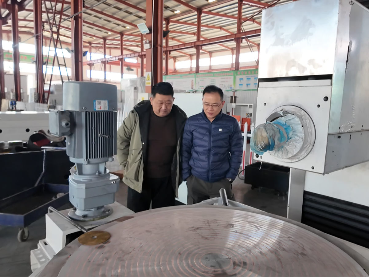 2026年1月26日共探新机！广东客户走进山东临磨，共拓海外市场