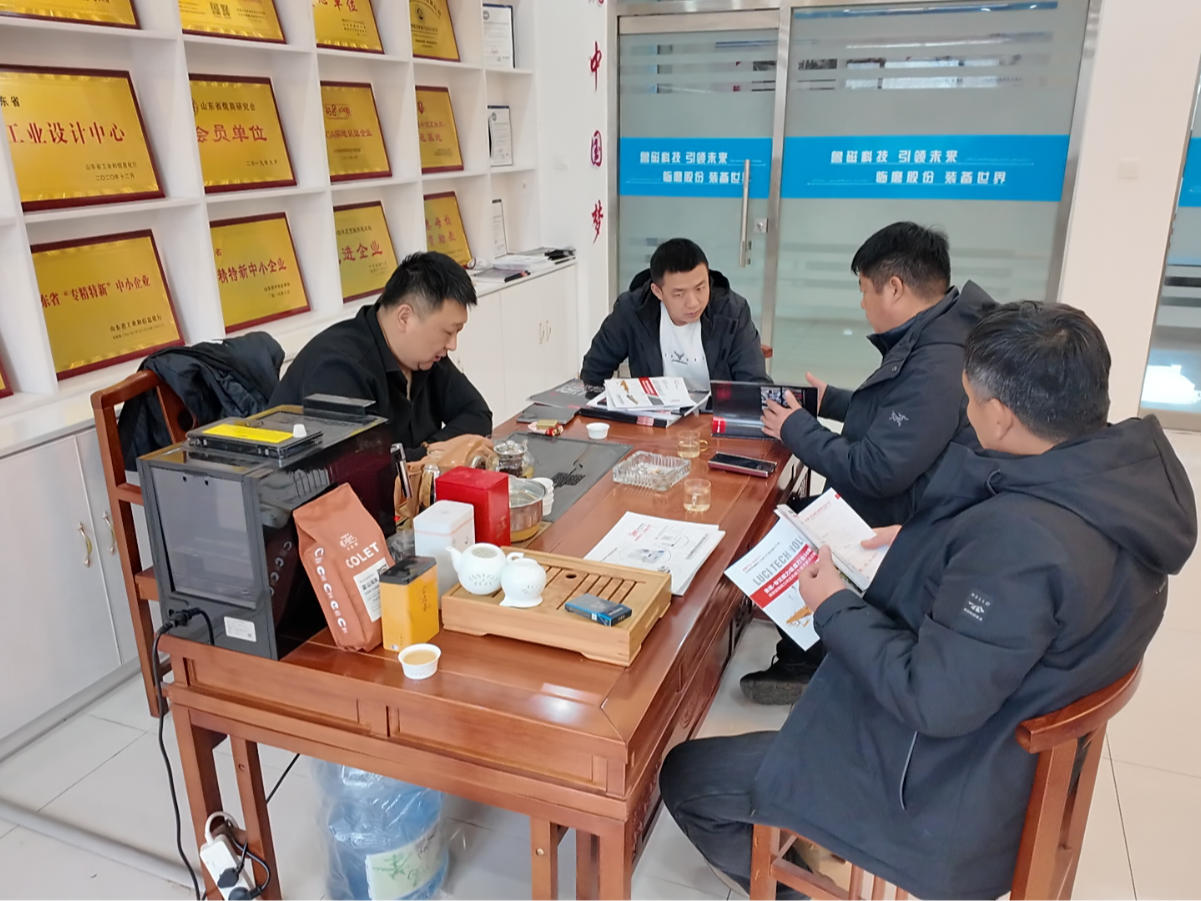 2026 年 1月22日共探机遇！客户走进山东临磨，深化协作促发展