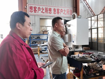 2026年4月15日智联共赢！山东临磨与青岛客户凝心聚力，共拓新局