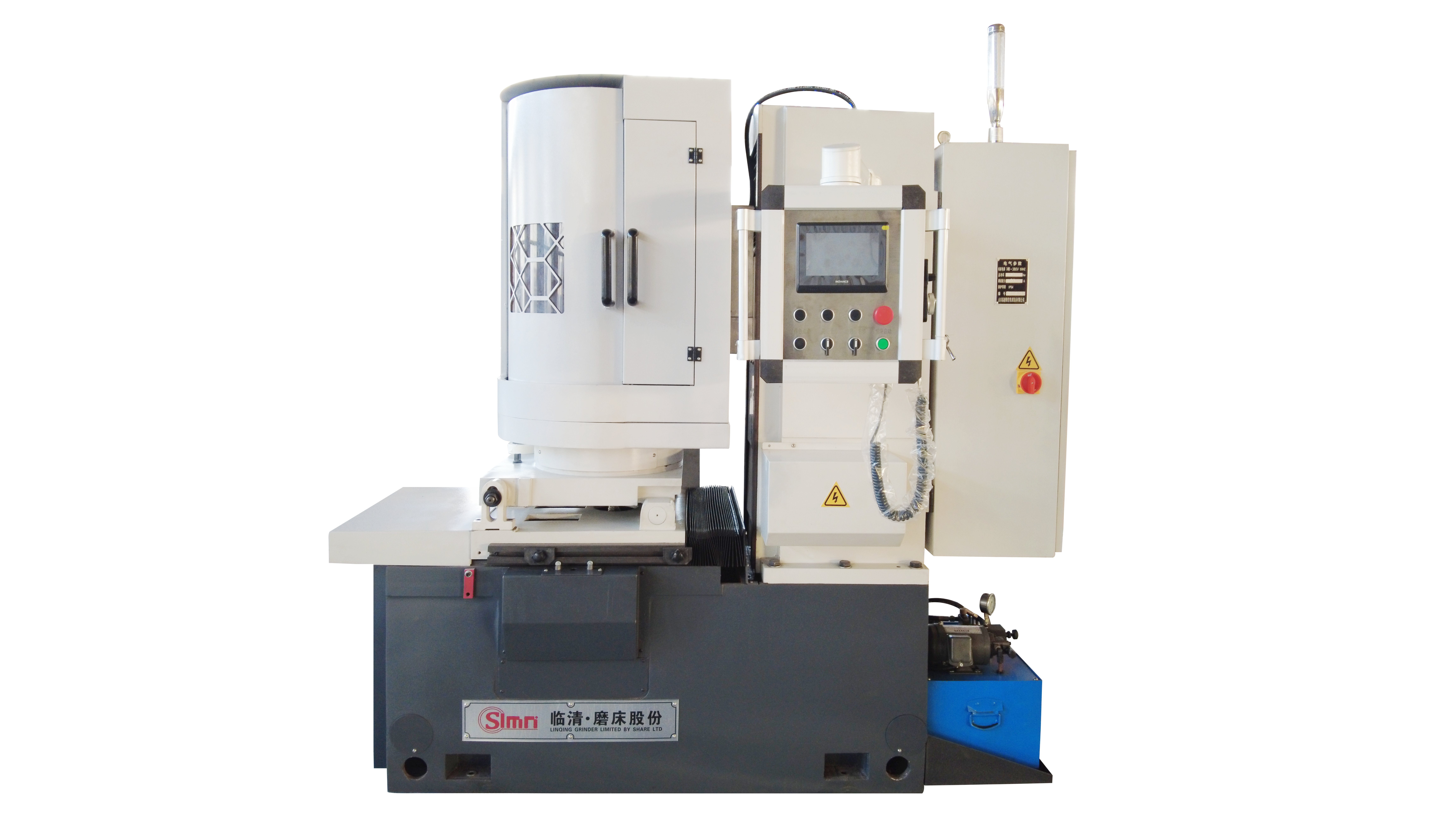 临磨卧轴圆台平面磨床采用的控制系统模式是什么？