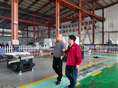 江苏扬州客户参观