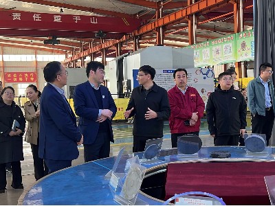 2026年4月10日装备协会一行来山东临磨参观指导