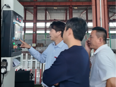 9.17山东临磨客户来访：畅谈圆台平面磨床机遇，展厅赏机获赞许